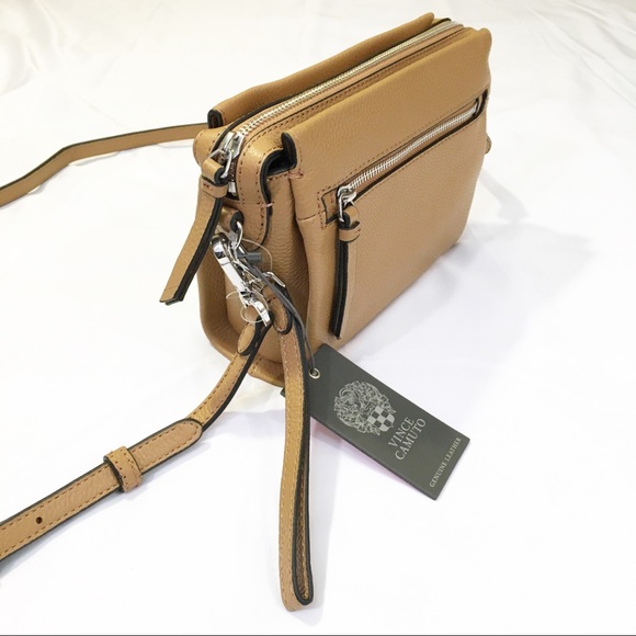 Vince Camuto Handbags - NWT Vince Camuto Oak Leather Crossbody